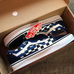 Brand new checker flame oldskool shoes